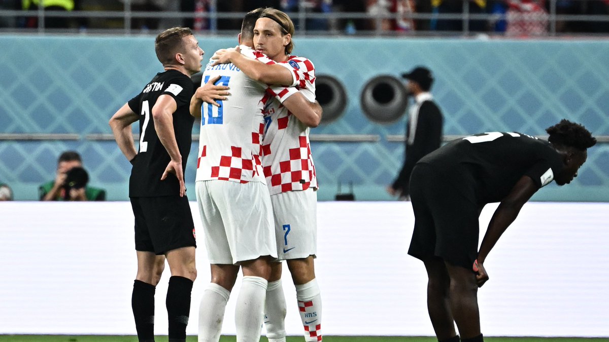FIFAWorldCup's tweet photo. ⏫🇭🇷 Croatia are up and running

#FIFAWorldCup | #Qatar2022 https://t.co/VbTrIBHZZ6