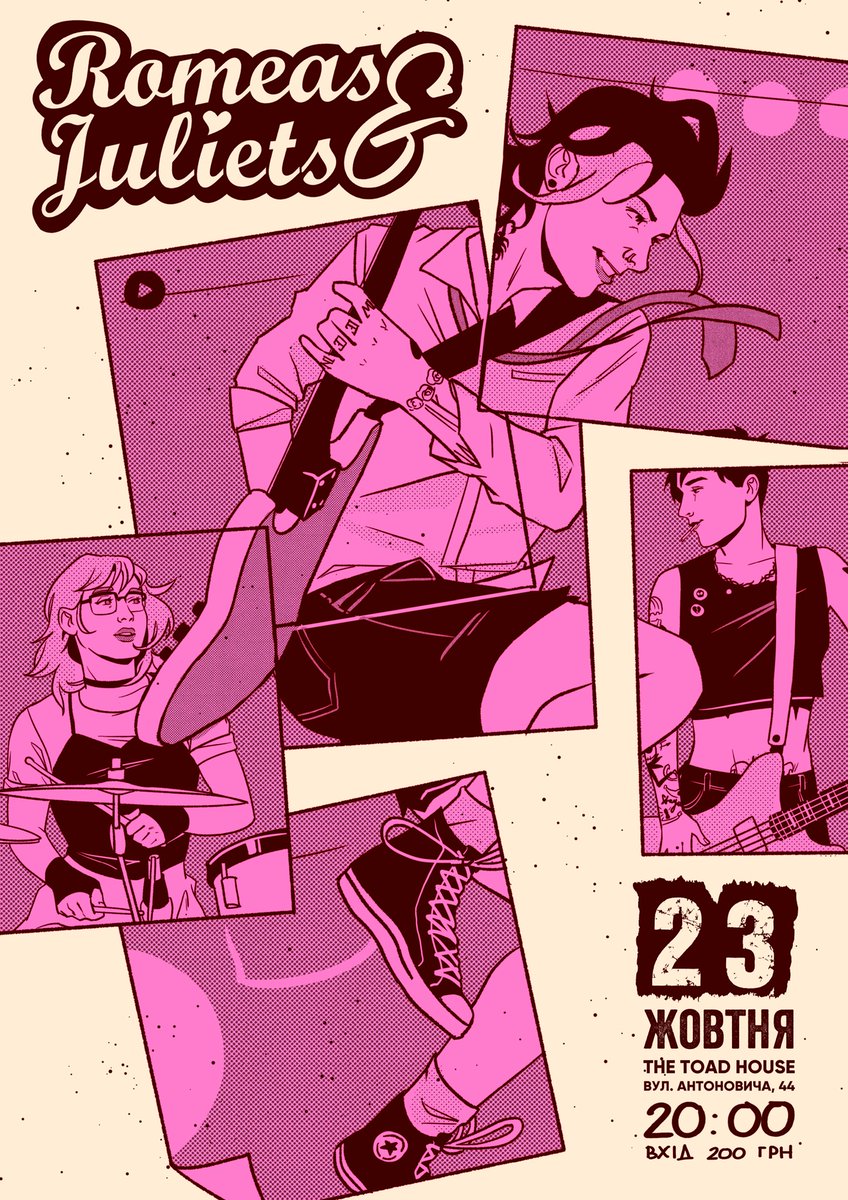 Romeas &amp; Juliets gig posters! 💖 