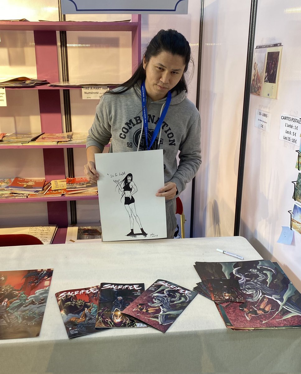 uj_chenart's tweet photo. Its time for the last order of Sacrifice #4.
Its only 3 days left for Kickstarter campaign,coming to jion us!!
The art and story of issue 4 is amazing!

https://t.co/X83SNf4Xjx https://t.co/G6bW91B55F