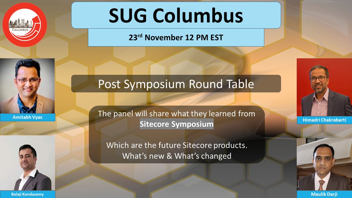 Watch &amp; subscribe to the <a href="/SUGColumbus/">SUG Columbus</a> YouTube channel. Watch the latest Post Symposium Round Table - 2022 youtu.be/GS_w82x1If0 via <a href="/YouTube/">YouTube</a>