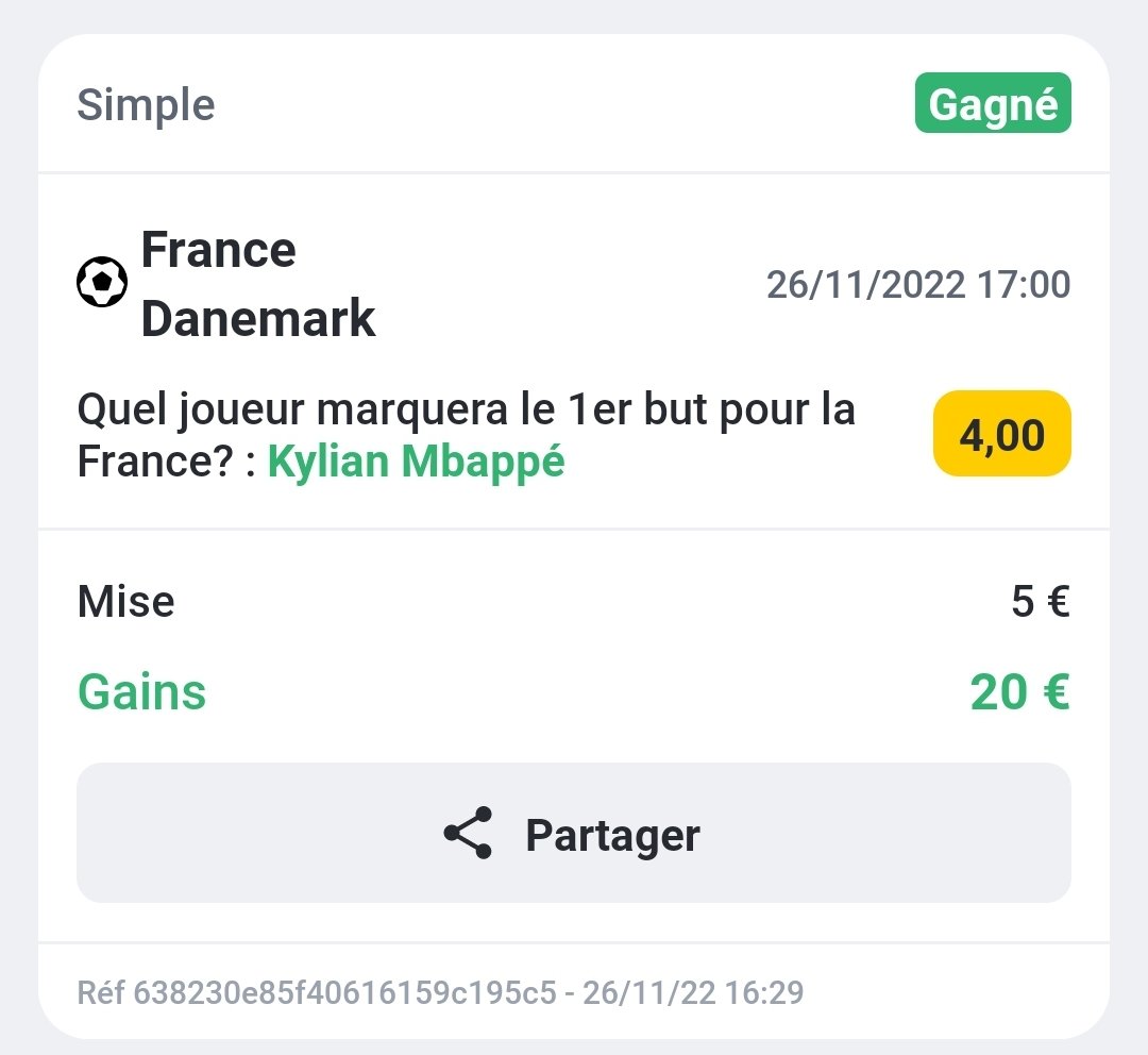 LoicCoeugnet's tweet photo. @Betclic il sont ou mes 158 euros ?? https://t.co/loBwwMY31F