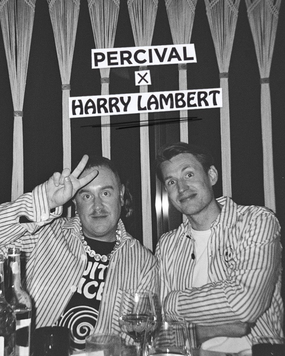 _Percival's tweet photo. #Wholesome #content #warning: #Happiness all round at the #Percival x @harry__lambert #launch night. Straight in the #Perci scrapbook. Thank you for supporting us and keeping these faces smiling.

P.s. 25% off the #Collaboration in our #BlackFriday #Sale ! https://t.co/ZKagtFMz8g