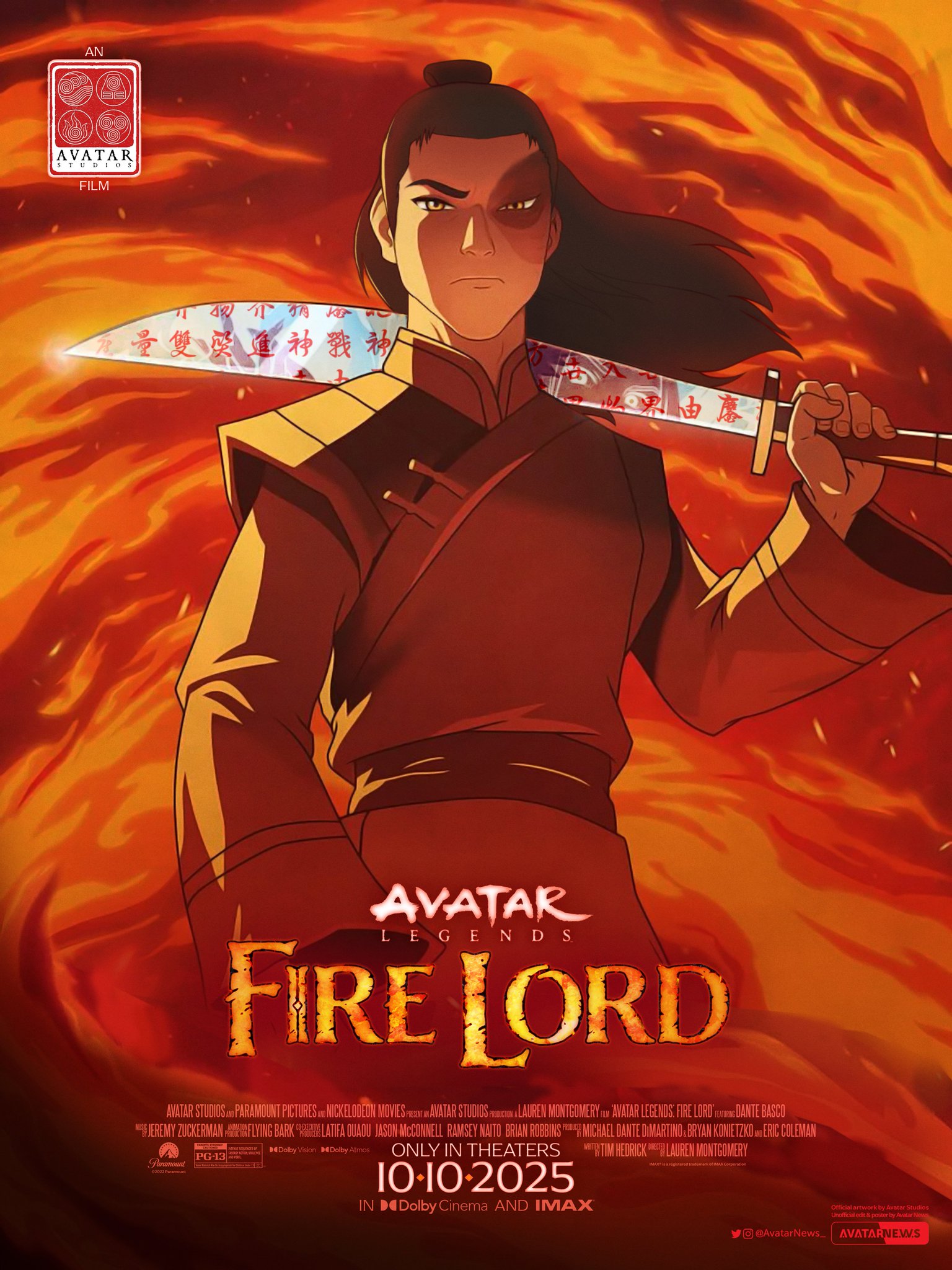 Avatar News trên Instagram 1000 days until Avatar Studios first animated  film Counting down to 10102025    avatar avatarthelastairbender  atla
