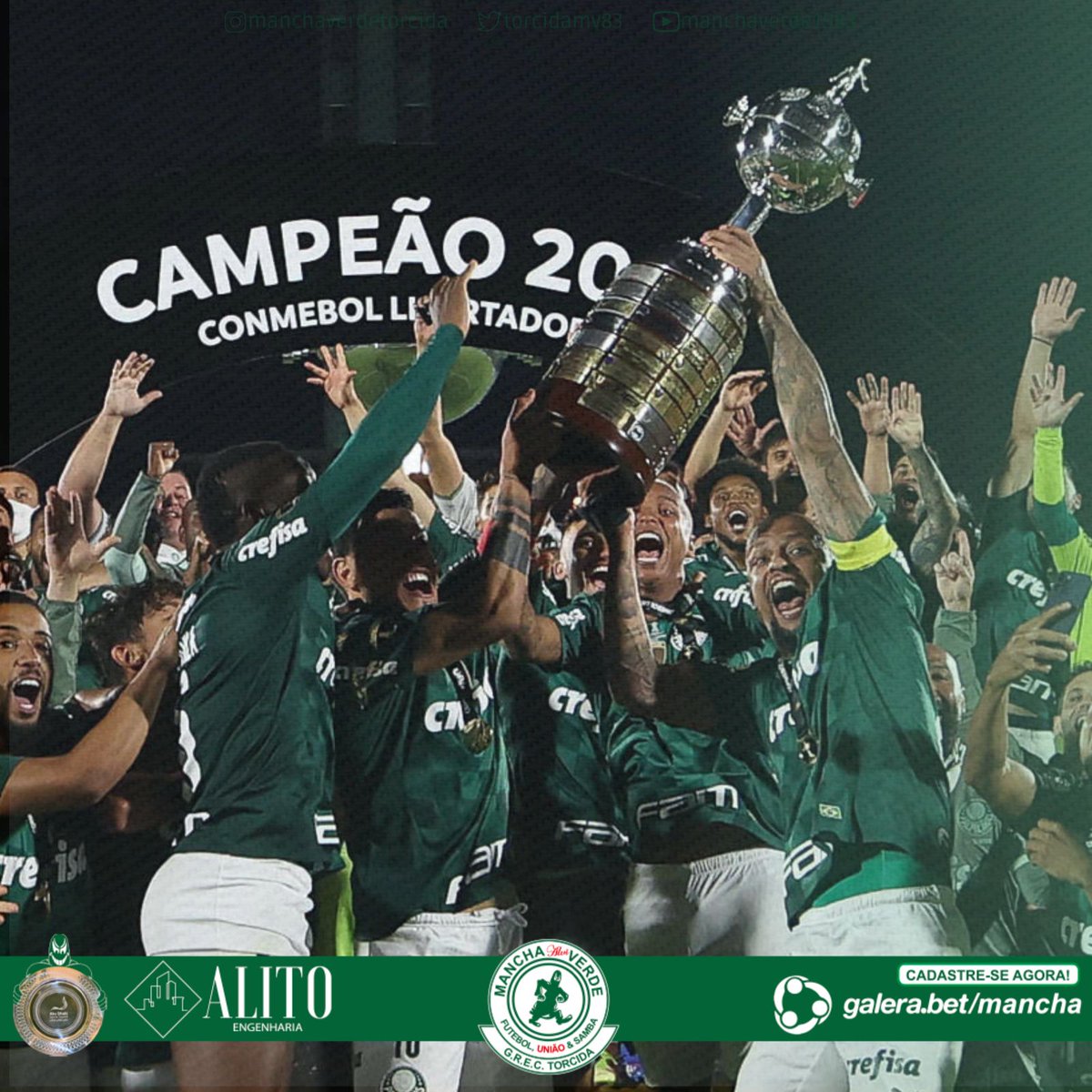 torcidamv83's tweet photo. Não foi o vento. Foi a Mancha!
Um ano do tricampeonato da Libertadores!
Um ano do dia em que o Palmeiras foi mais Palmeiras do que nunca!
Um ano do dia em que a Mancha foi mais Mancha do que nunca!

Contínuação ➡️ https://t.co/h5YfJTHlmu https://t.co/UmYtR1HEsh