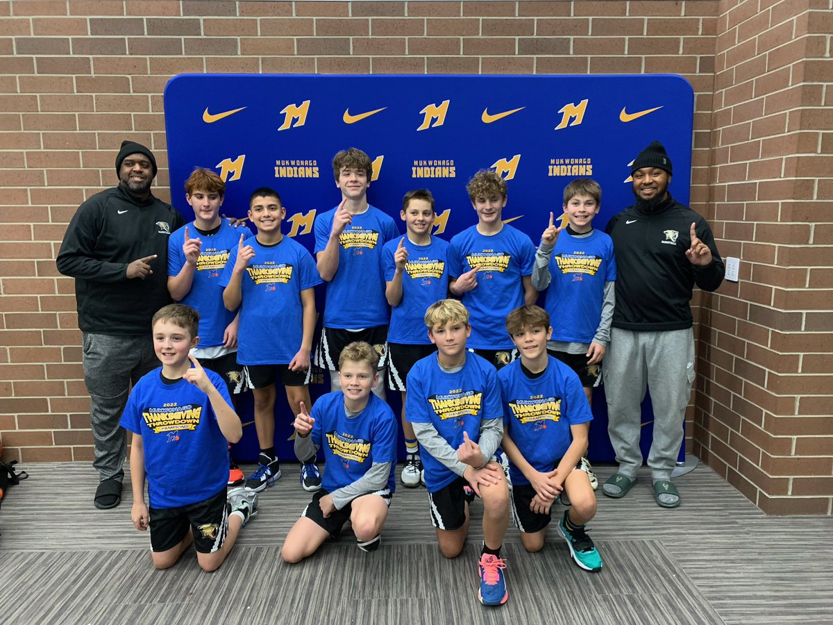 saberhoops's tweet photo. Congrats to our @FYBBClub 7Gold winning @MukBasketball Thanksgiving Thorwdown this weekend! https://t.co/Z2PoqPmUcG