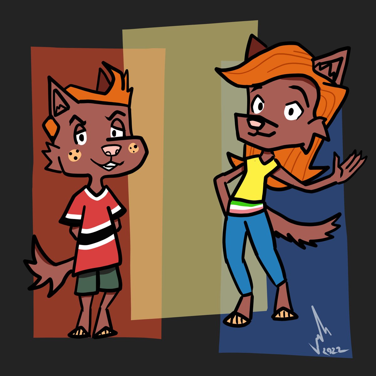 Sigma_Artworks's tweet photo. remember "the Replacements"?
I suddenly remembered them and felt so nostalgic.
highly underrated show and great artstyle.
So I decided to draw Todd and Riley as furry Wolves :3
Better call Fleemco!
#furryart #wolf #disney #todddaring #rileydaring #digitalart https://t.co/xrExaCNdZp