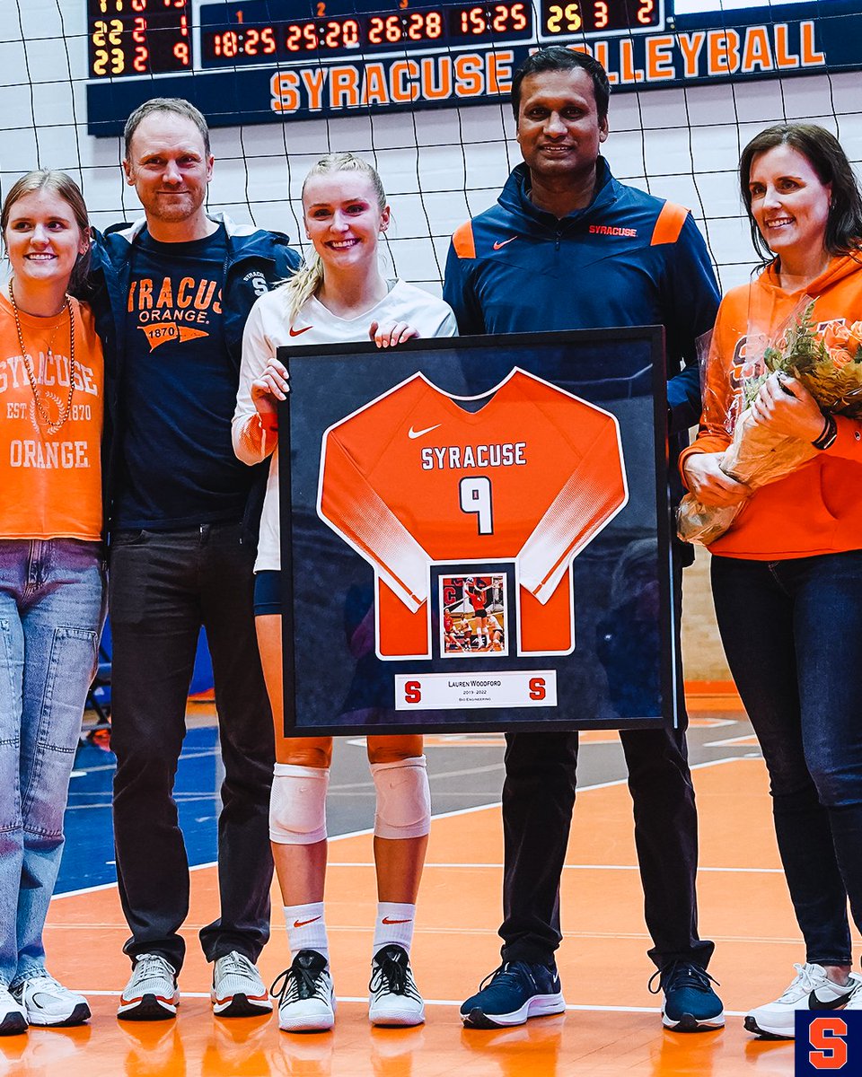 CuseVB's tweet photo. We had such a blast celebrating our seniors! Thanks to the 🍊4️⃣ for everything!🥳🥳 https://t.co/BpzzDFOf9h