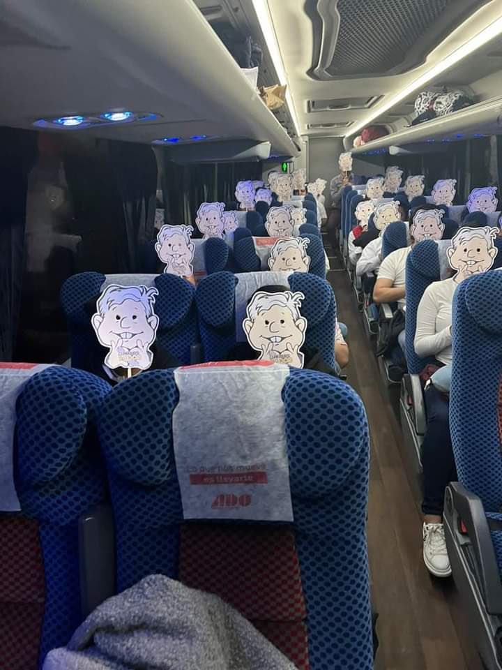 Así arribando los contingentes a la #MarchaDelEgo