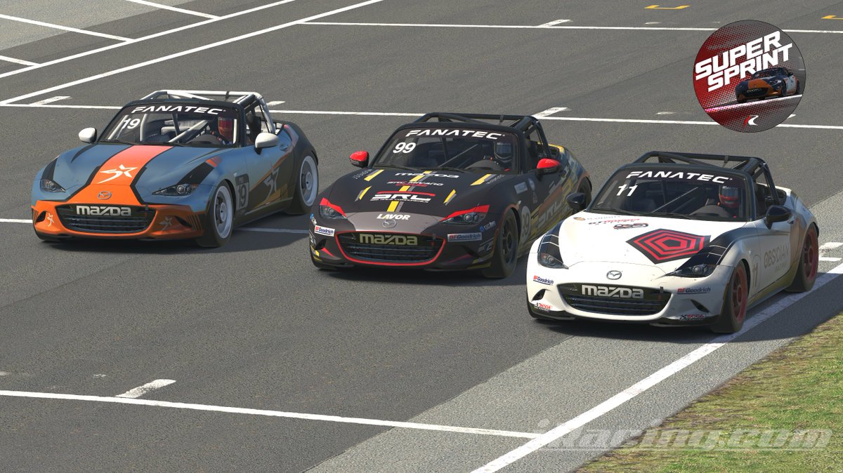 RoninSim's tweet image. The first Event is in the books of the MX5 Supersprint series.  After 2 rounds it is @HawkinRacing who takes the early lead in the championship.  Can he hold on to it at the 2nd event at Mid-Ohio?

You can re-watch the first 2 rounds here:
youtu.be/DLMSQH0iuAw