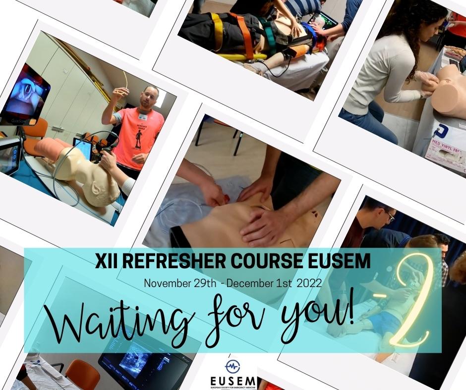 -2 GIORNI AL REFRESHER XII!!
Vi aspettiamo a Milano dal 29 novembre al 1° dicembre! 
#CompetenceMatters #xiirefreshercourse #gomeu 
@eusemy