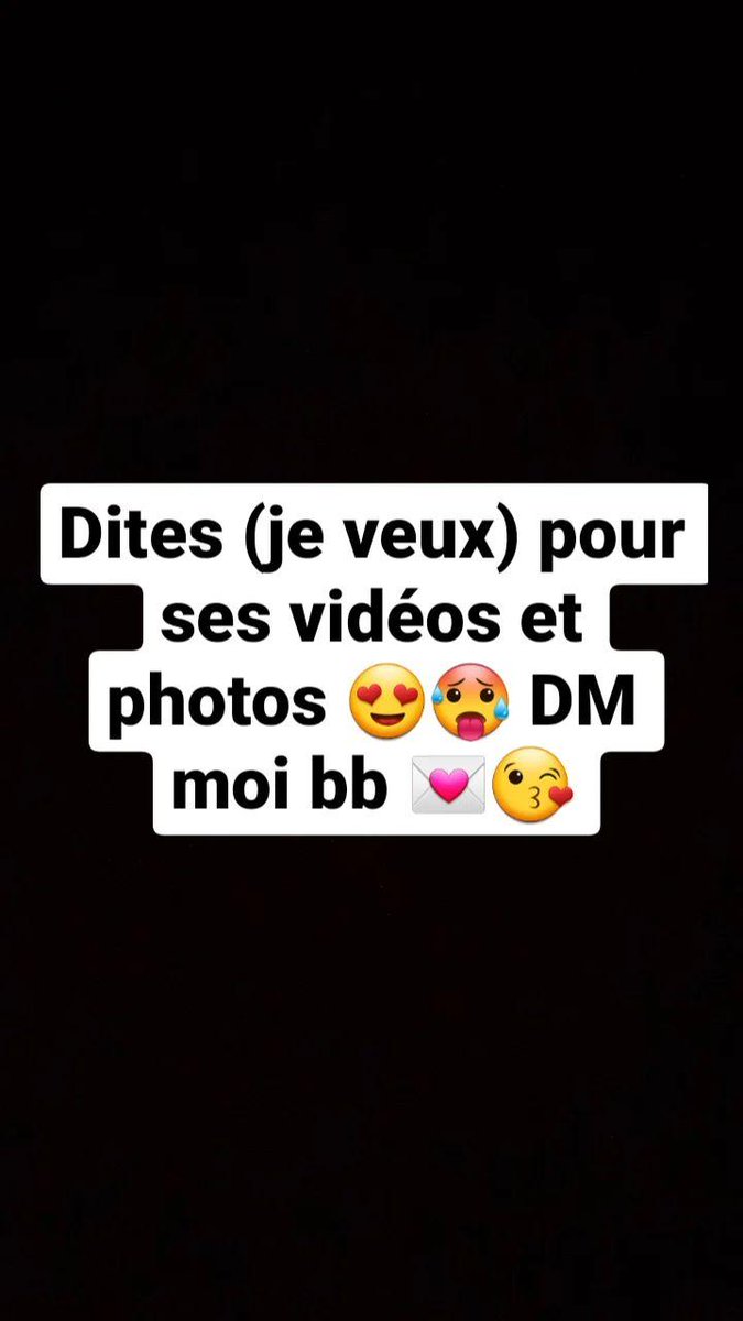 Stephan39873123's tweet photo. Je veux 😍 https://t.co/LOKtIHpssH