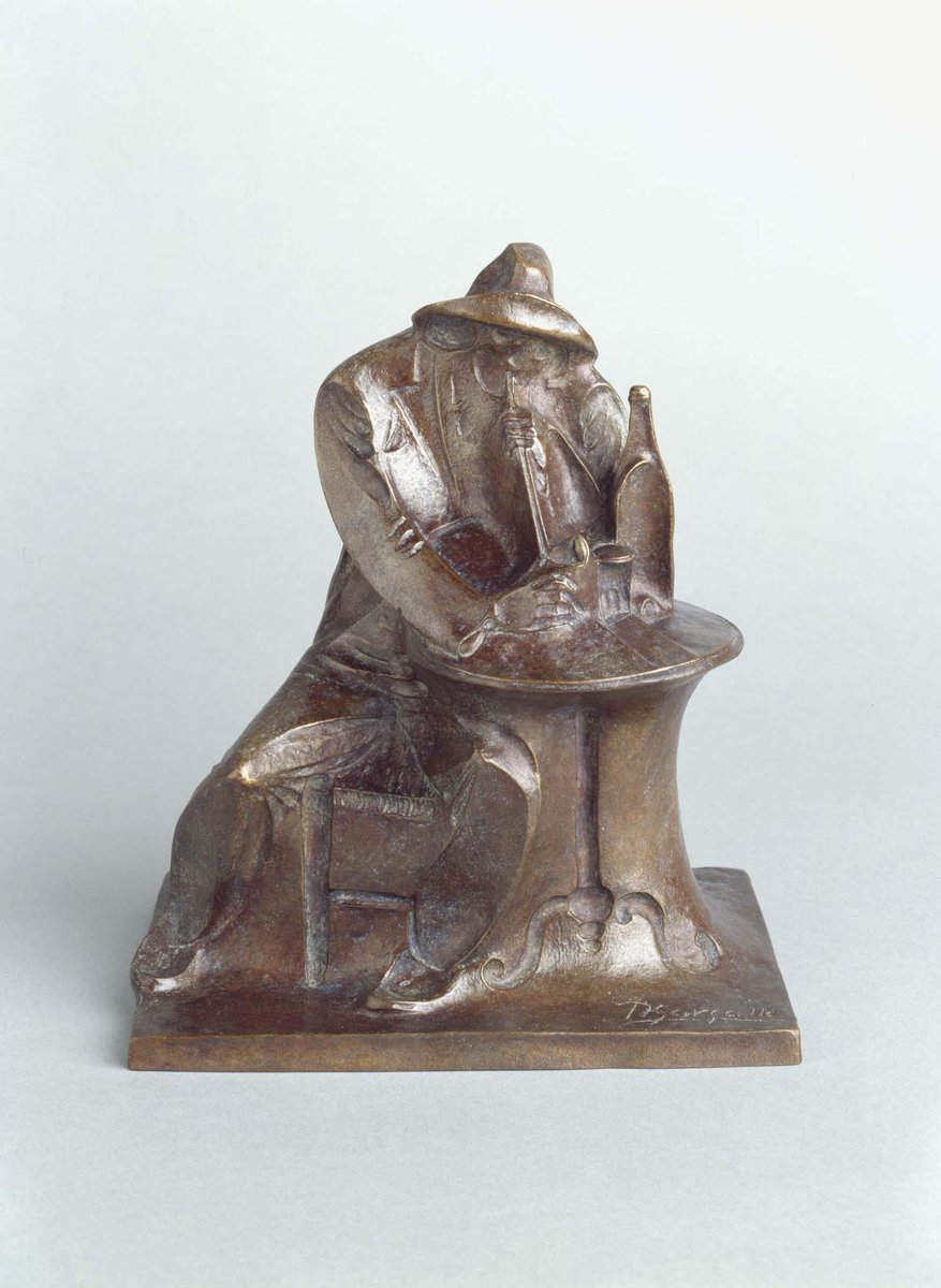 “Petit marin à la pipe ou l'homme au café (Pequeño marinero con pipa o El hombre en el...” - Pablo Gargallo (1922) museoreinasofia.es/coleccion/obra…