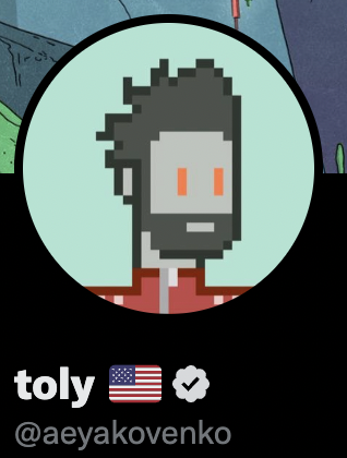 DegenerateNews's tweet photo. BREAKING: SOLANA CO-FOUNDER @toly IS REPPING A @lotusgangnft PFP https://t.co/hZ51BDKpmL