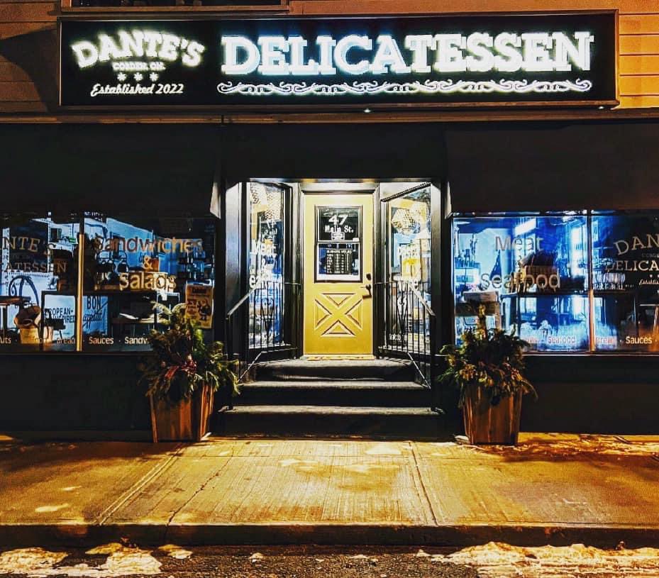 bosshoff9's tweet photo. It was a successful weekend for my grand opening of Dante’s Delicatessen! Thanks to everyone who helped out including my staff and family members. 

If you ever find yourself in Cobden, ON be sure to stop by. https://t.co/vmR3Oh942A
