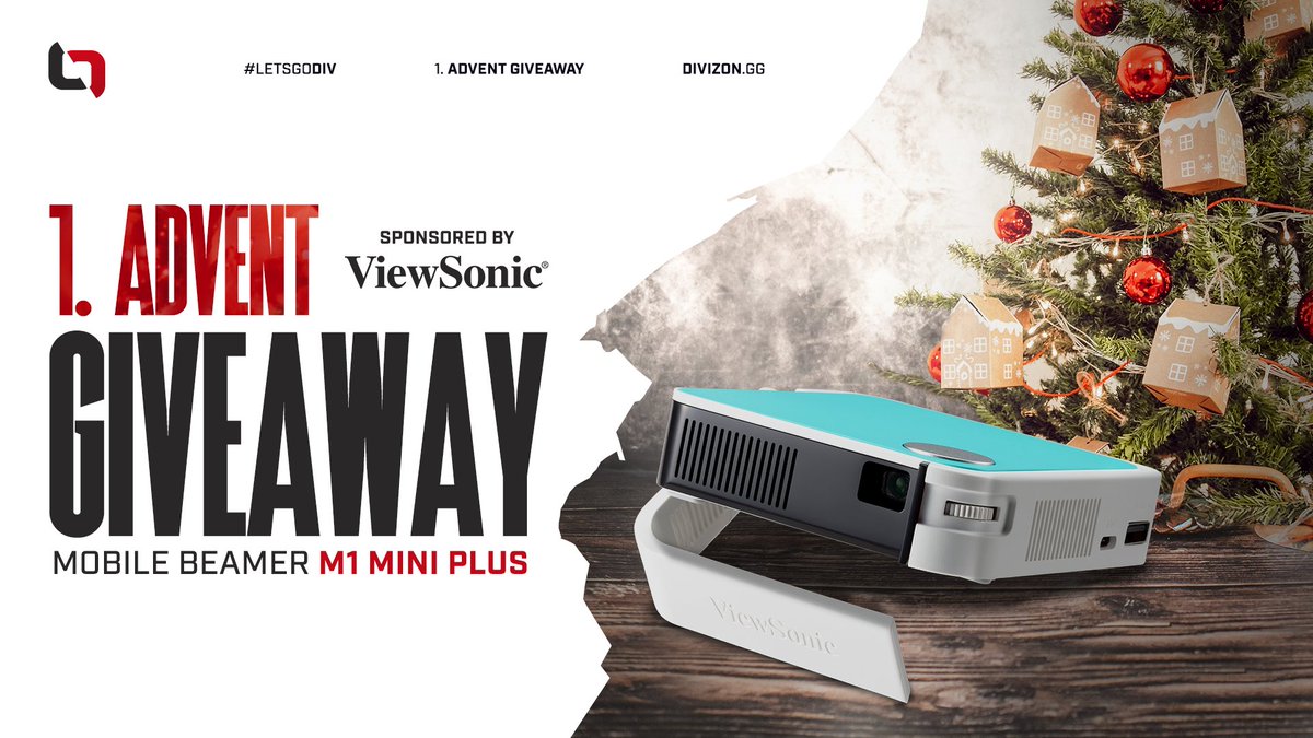 DIVIZONgg's tweet image. Of course we have some Advent Giveaways for you again, like every year! 😍

Firstly we have the beautiful M1 Mini Plus by our great friends from @ViewsonicD. You can take it anywhere, so what are you waiting for? 👇

 ➡ bit.ly/3VbJFsB 

#LETSGODIV