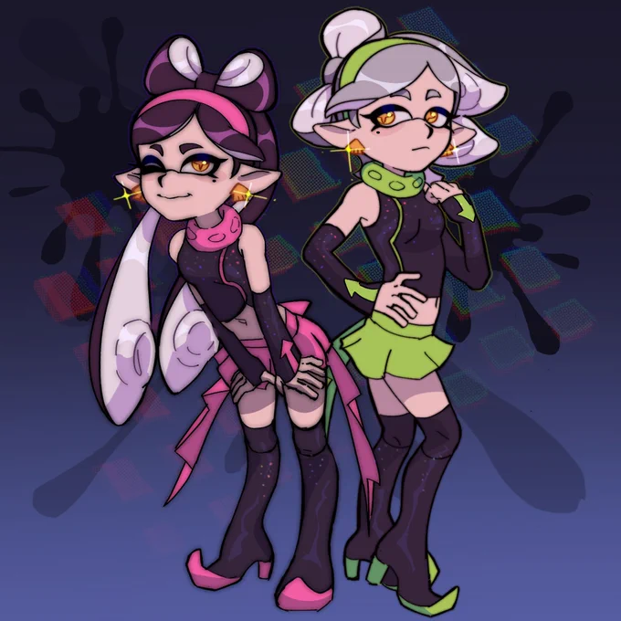 in an alternate universe #splatoon 