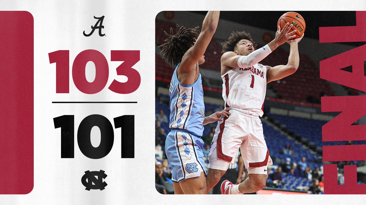 𝑹𝑶𝑳𝑳 𝑻𝑰𝑫𝑬 - BAMA IN 4OT!