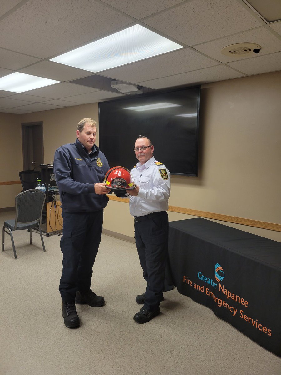 KevinDuncan6's tweet image. GNFD's newest Captains - Hanna, Nichol and Hatton.  Our expectations are high, work hard, continue to learn and stay focused. 
"Leadership is not a position or title, it is action and example"