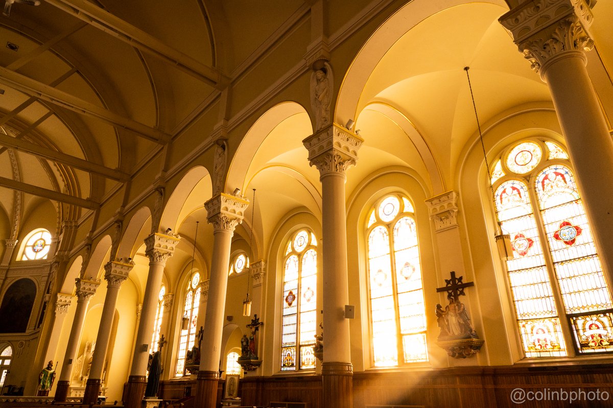 There was construction on northbound Halsted Street, which was a blessing in disguise because we wound up at the Nativity of Our Lord Catholic Church. A kind employee saw us gazing at the building and welcomed us inside for photos + a nearly 30min convo about machine politics.