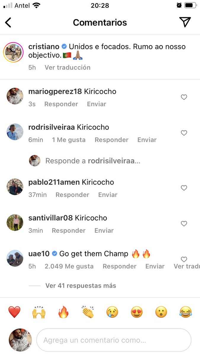 maritopulpo's tweet image. Súmate a tirarle el Kiricocho a @Cristiano