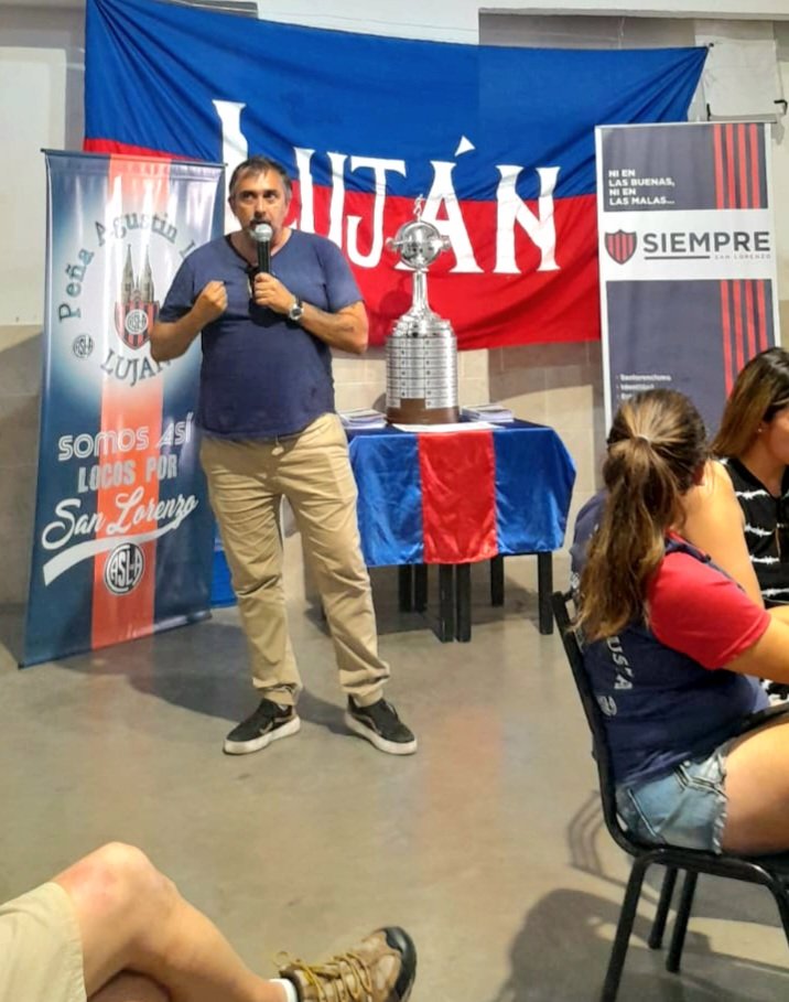 SiempreSanLore's tweet photo. Desde #SiempreSanLorenzo queremos agradecer enormemente la cálida recepción recibida por los integrantes de la "Peña de Luján" y alrededores.

Seguiremos trabajando por el #SanLorenzo federal que siempre soñamos.

#CiprianoPresidente
https://t.co/gHRDBDMTsL

@LujanAzulgrana https://t.co/22yET85OoY