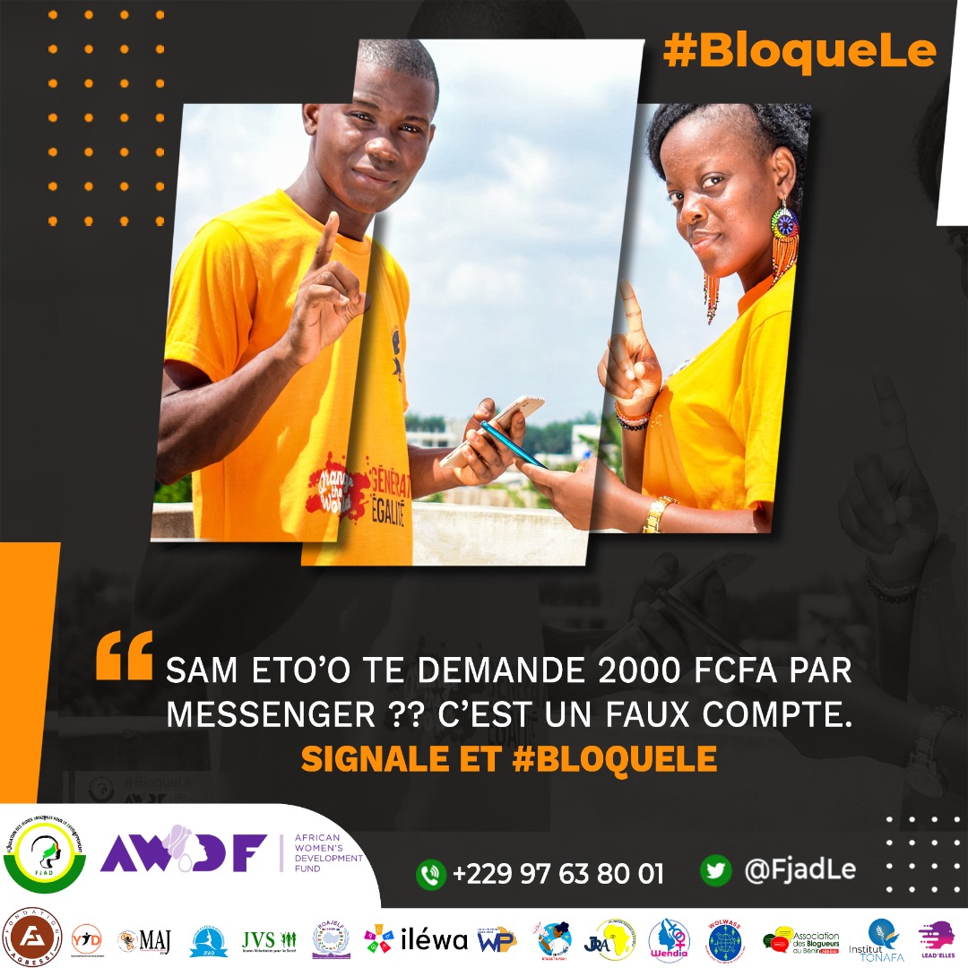 EmrianeG's tweet photo. Martin GAILLARDO  te demande 2000f CFA par Messenger ? C'est un faux compte. 

Signale et #BloqueLe
#BloqueLe #StopVFF #OrangezLeMonde https://t.co/tWjBY2AA6O