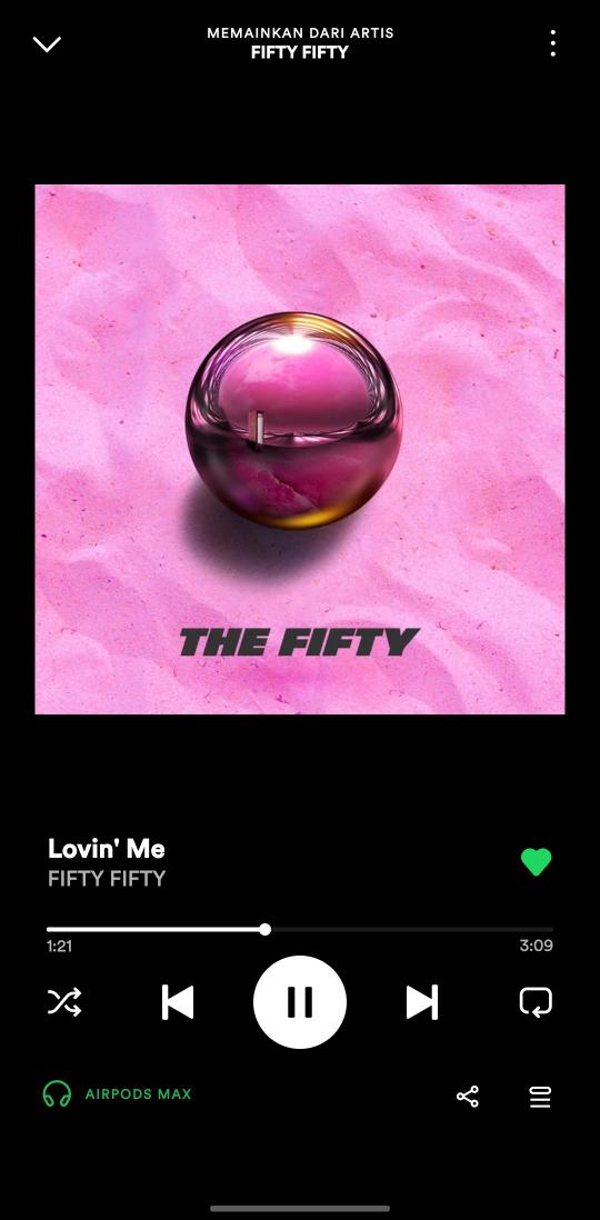 You guys should check their album
I love their song Lovin'me <a href="/we_fiftyfifty/">FIFTY FIFTY Official</a> 
Much love from indonesia🥰