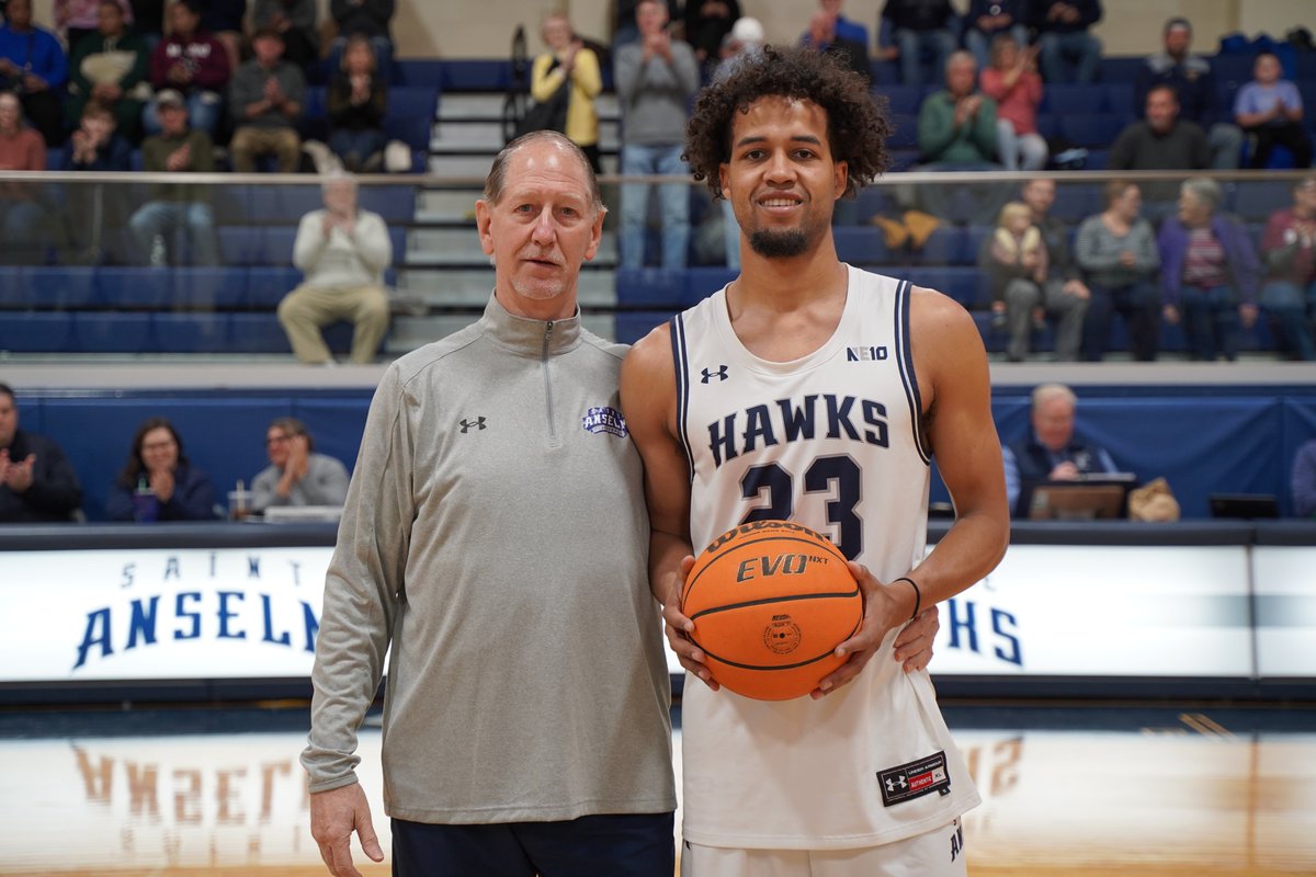 Saint Anselm Hoops tweet media