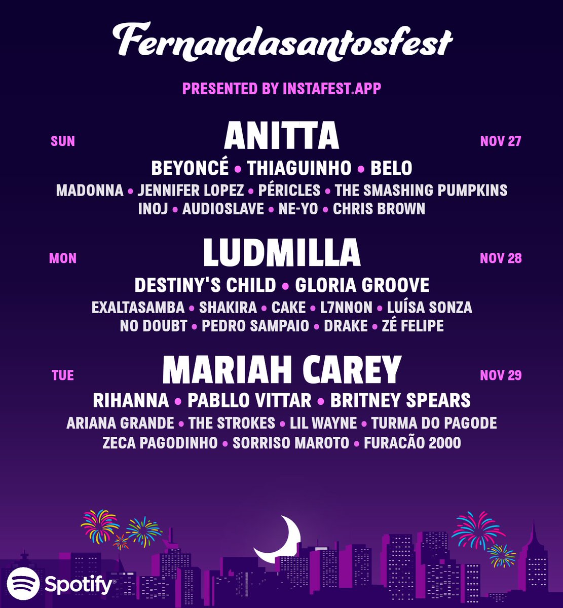 FerdSantos's tweet photo. Iriam nesse festival farofa?
#ferdfest https://t.co/qVqJZ8lpMp