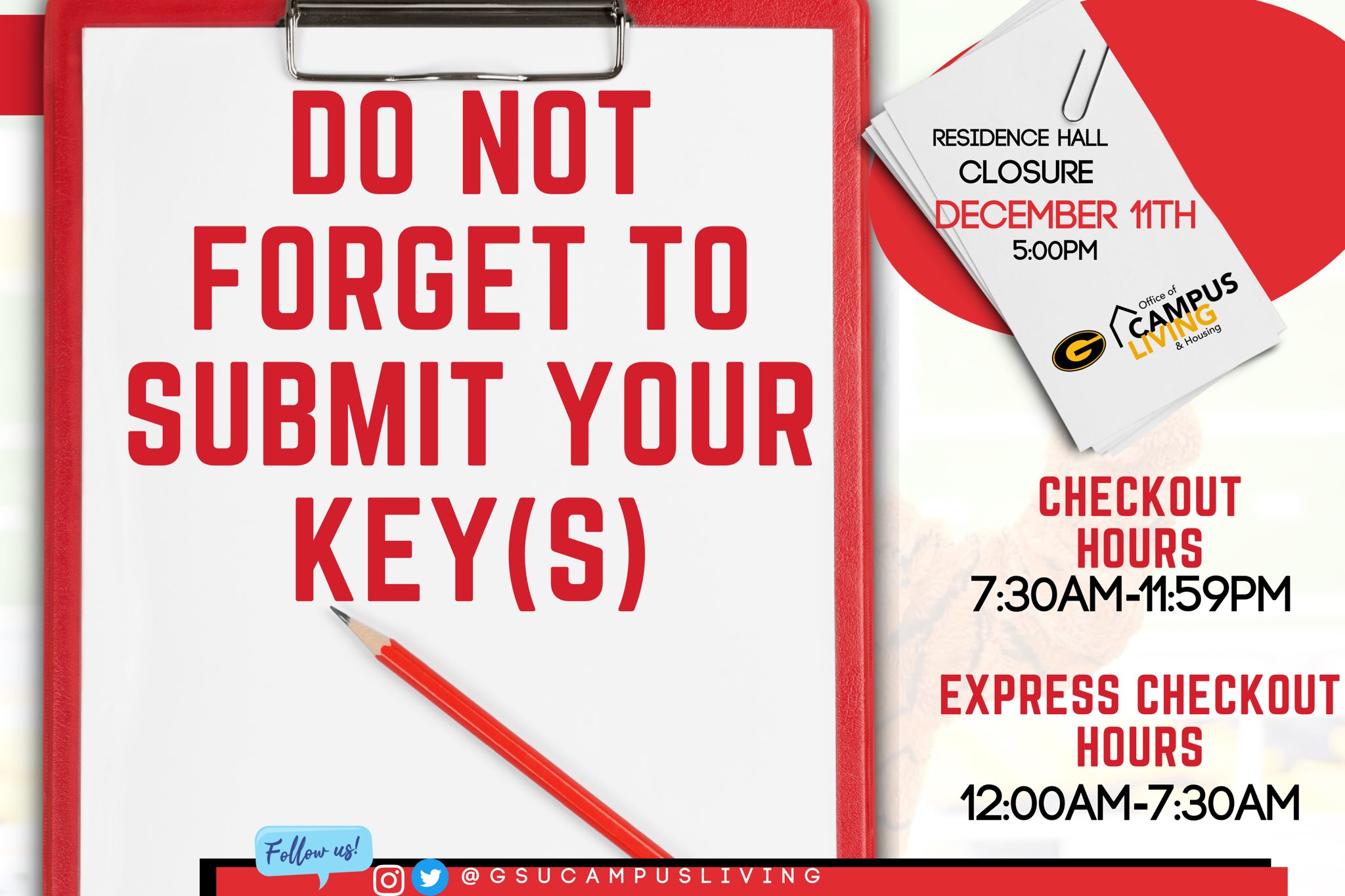 GSU Campus Living and Housing on Twitter "Gramfam here’s a little