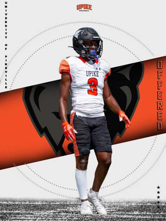 Blessed to have received another offer from Upike university!! Go ⁦<a href="/UPIKEFOOTBALL/">UPIKE FOOTBALL</a>⁩ !