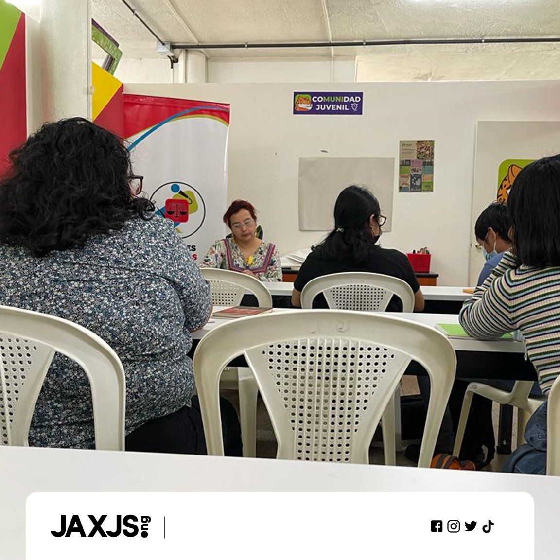 JAxJS_ong's tweet photo. Fotos de nuestro taller de creación y publicación de libros, esperamos promover más espacios para la escritura creativa. #JAxJS #arte #jaxjsarte https://t.co/wGNux1p7q3