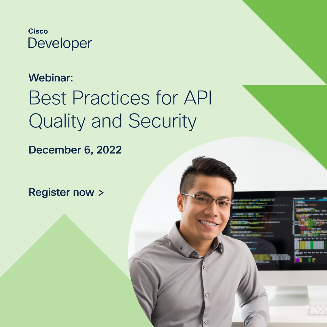 Cisco DevNet tweet media