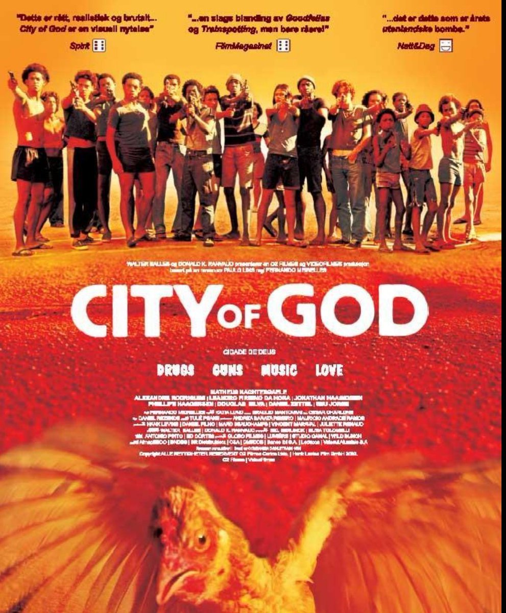 Oli_RM's tweet photo. Menuda obra maestra acabo de ver, una película impactante con una historia que te deja de piedra,una experiencia que recomiendo a todo el mundo,de lo mejorcito que he visto en mucho tiempo 👏🏻👏🏻👏🏻
🇧🇷🎬📀
Nota: 9/10
#CiudadDeDios #cine #películas #FernandoMeirelles #KatiaLund https://t.co/LBKGoeB6ay