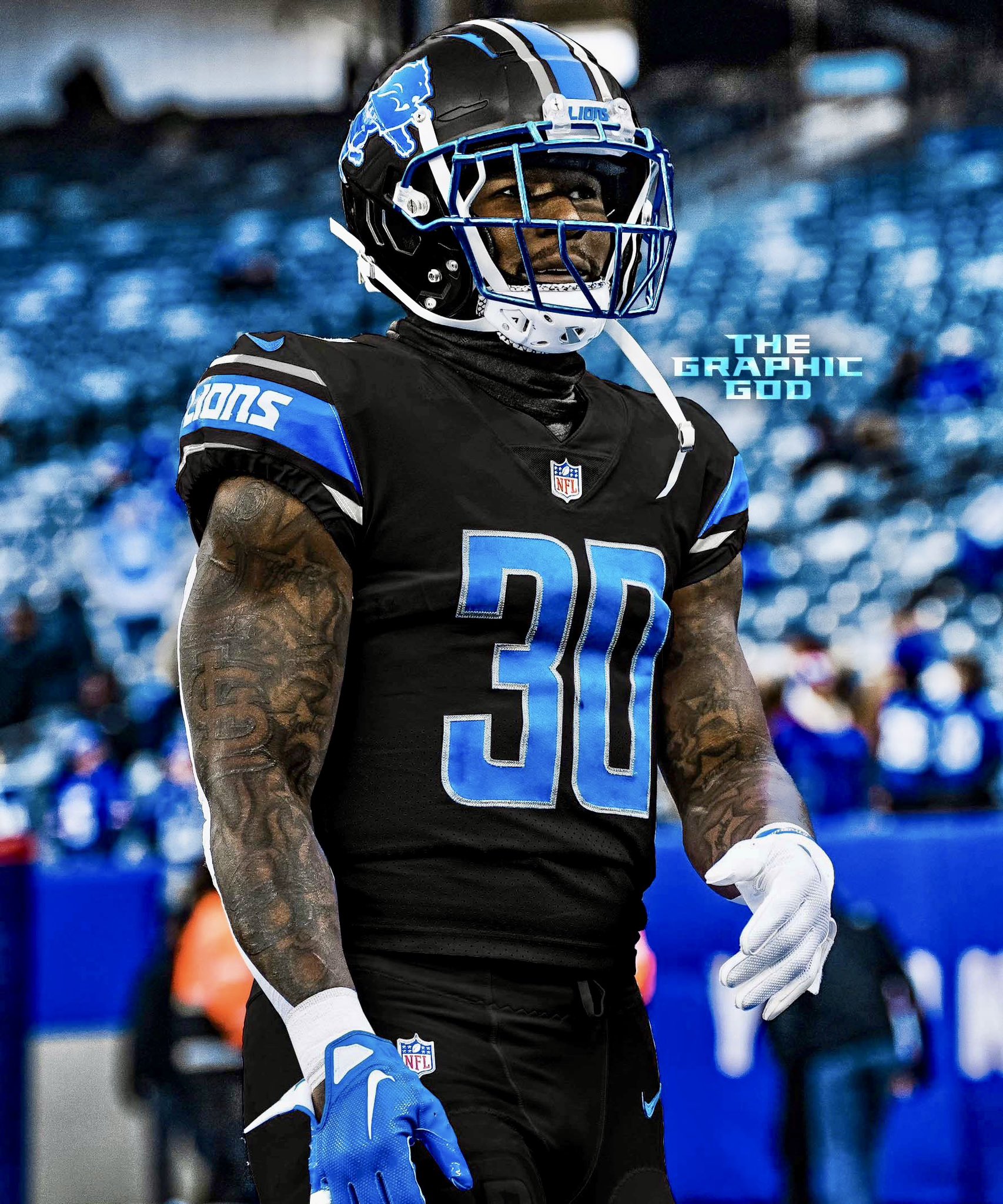 detroit lions concept uniforms