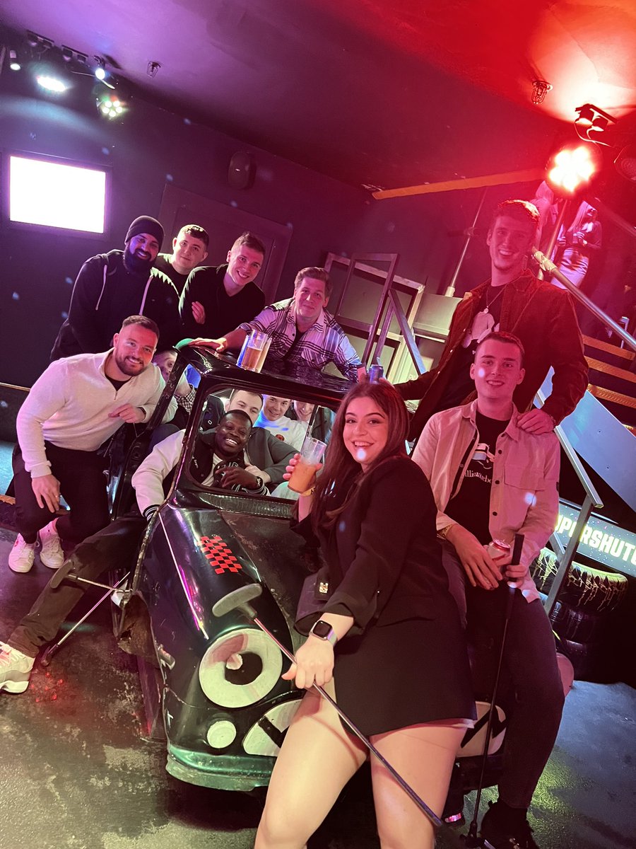 Claire Walker (@clairew_erac) on Twitter photo Great to finally take my team out this weekend, thanks for all you do 👏🏼🎉 …still in dispute about who actually won at mini golf🧐😂 @u8shannonnb <a href="/u8Nadia/">Nadia_ktaj</a> @BillyU8White <a href="/KyleS_ERAC/">Kyle Saynor</a> <a href="/kierancregan/">Kieran Cregan 💙💛</a> Great to finally take my team out this weekend, thanks for all you do 👏🏼🎉 …still in dispute about who actually won at mini golf🧐😂 @u8shannonnb <a href="/u8Nadia/">Nadia_ktaj</a> @BillyU8White <a href="/KyleS_ERAC/">Kyle Saynor</a> <a href="/kierancregan/">Kieran Cregan 💙💛</a>