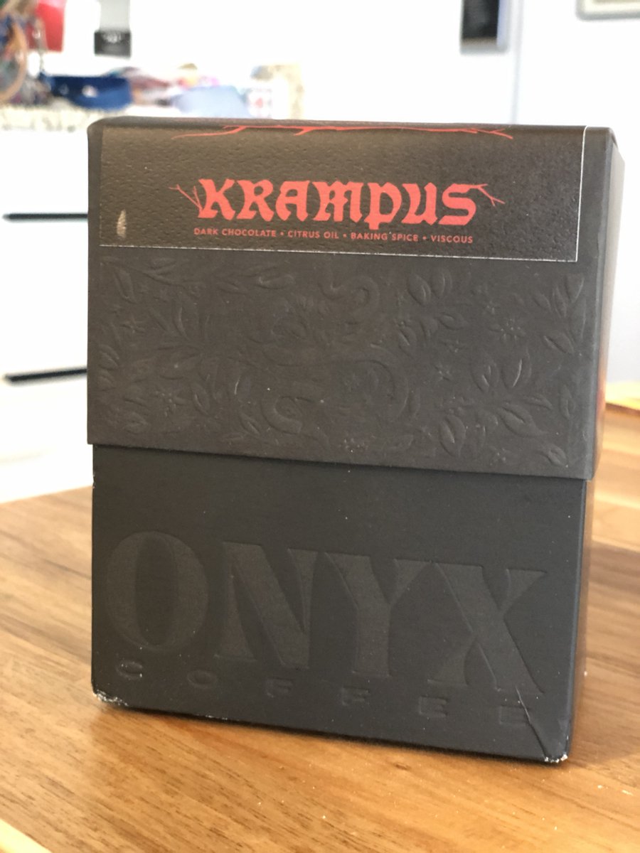 olli101's tweet image. I&apos;m usually not a darker roast kind of coffee guy...but when I do... #onyxcoffeelab #Krampus
