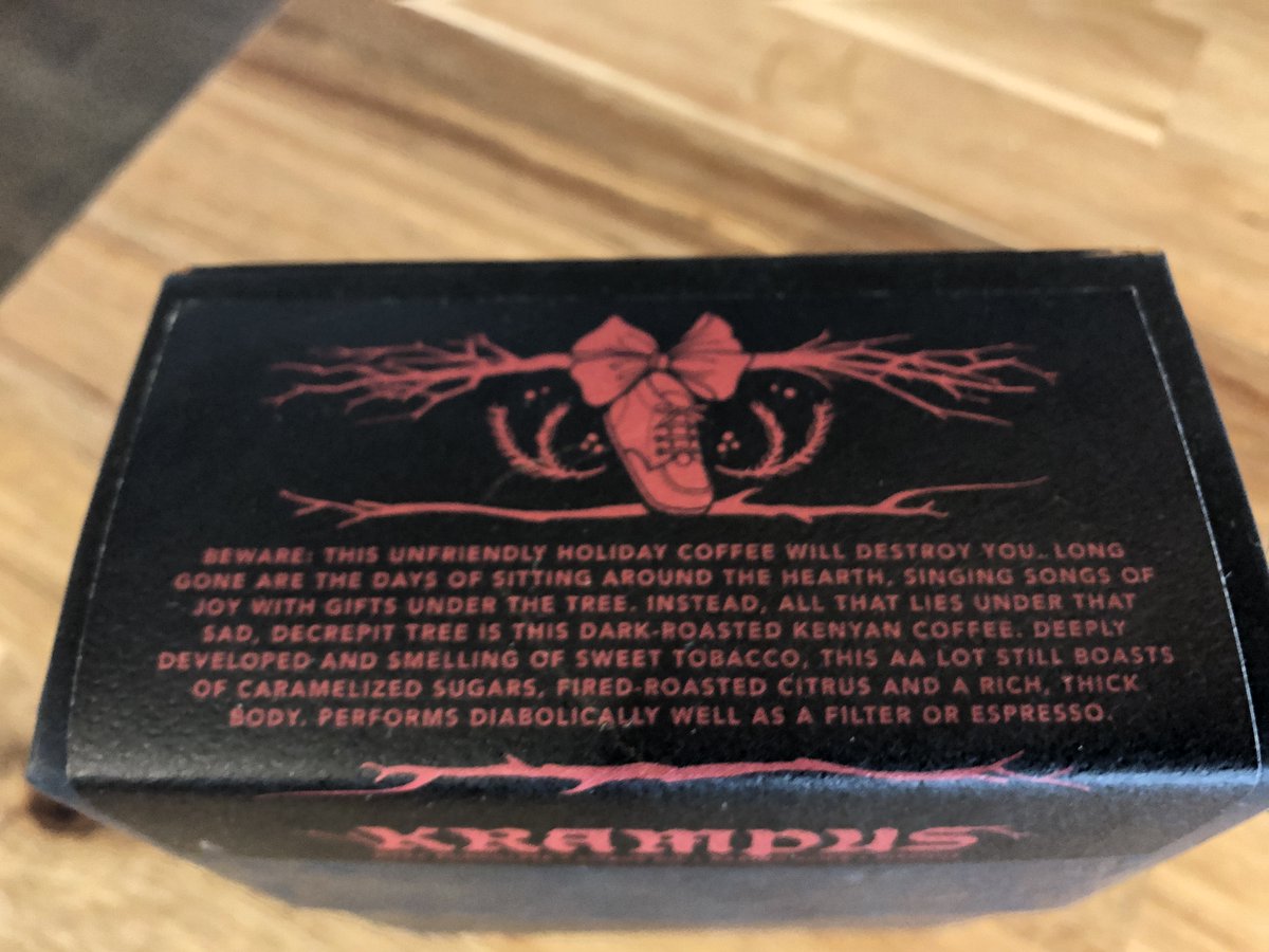 olli101's tweet image. I&apos;m usually not a darker roast kind of coffee guy...but when I do... #onyxcoffeelab #Krampus