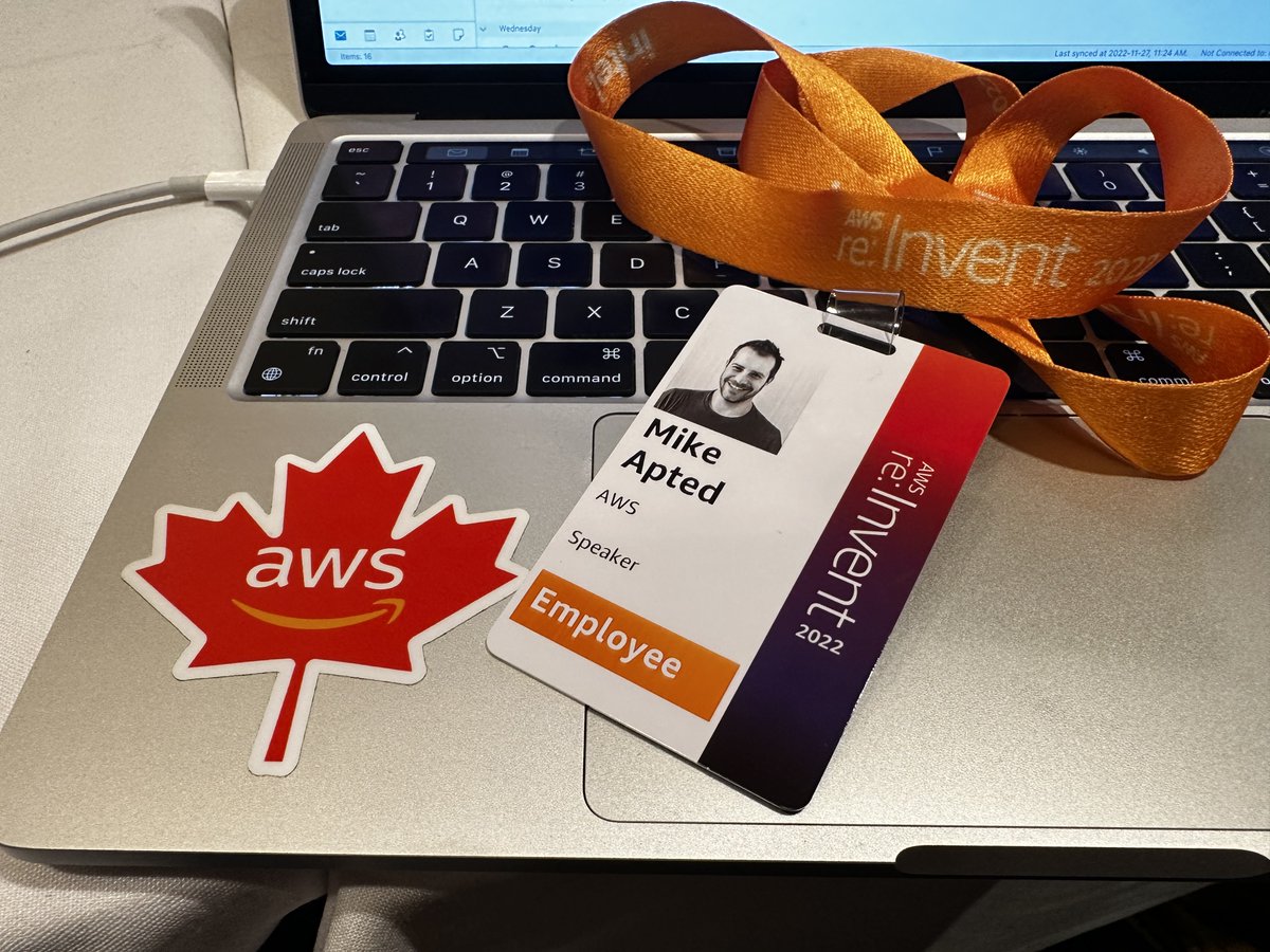 mikeapted's tweet photo. It’s that time! #reinvent2022 If you’re in Las Vegas come visit us at the #BuildersFair in the Expo Hall. https://t.co/8toGuxKTbV