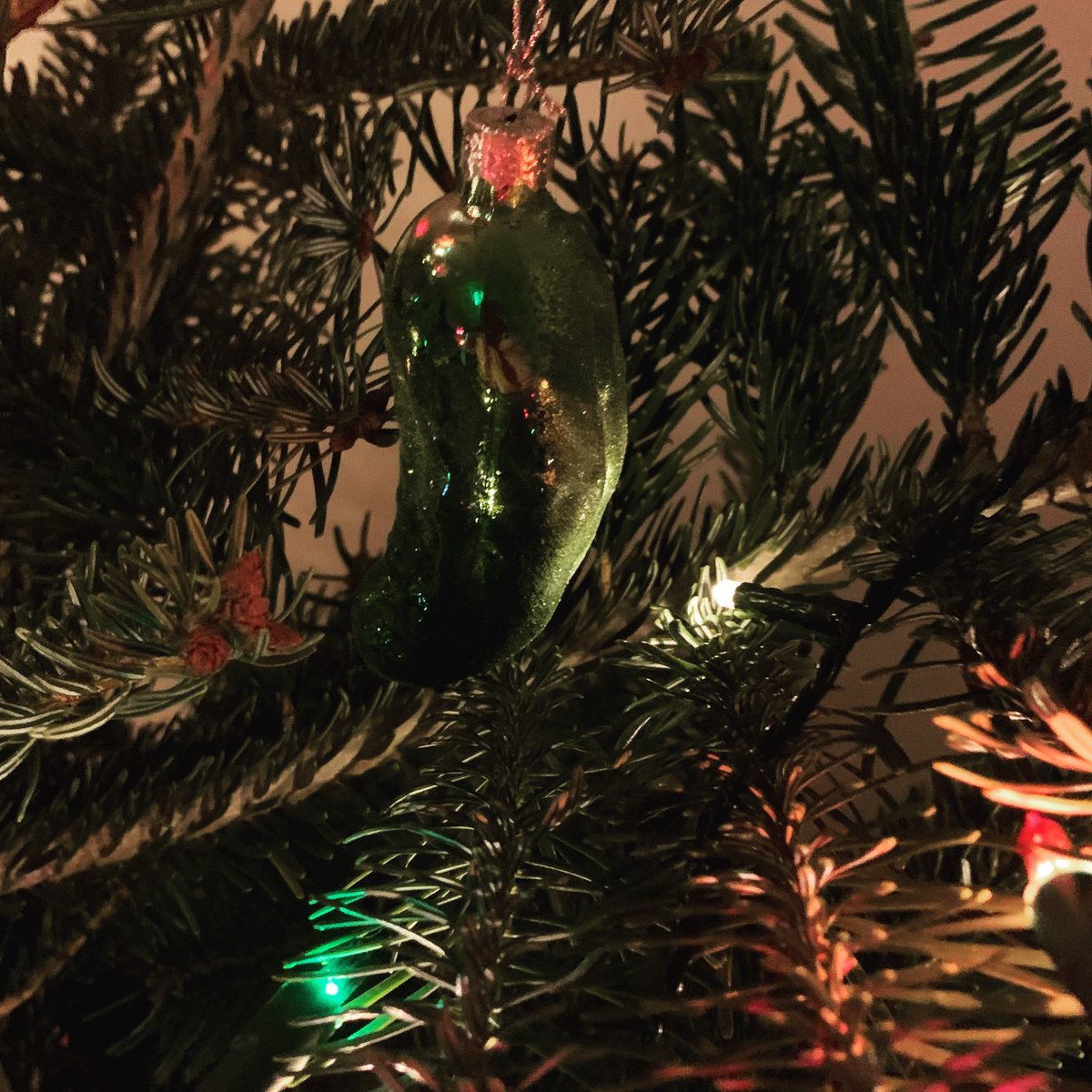 PaterPracticus's tweet image. But, who will find the hidden #gerkin bauble on the #ChristmasTree first?
