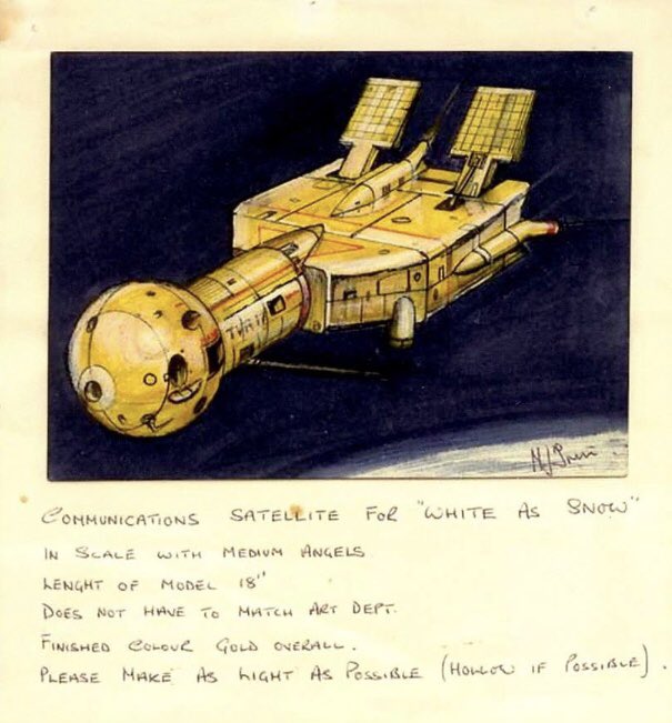 philzink's tweet photo. CAPTAIN SCARLET

The TVR-17 communication satellite that exploded after suffering from a premature re entry, apparently 😳 in “WHITE AS SNOW”.
And a great piece of concept art by Mike Trim. 
#captainscarlet #gerryanderson #TVR #tvr17 #whiteassnow #miketrim https://t.co/c92nQx41Ta