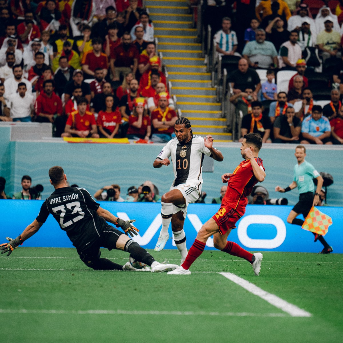 Serge Gnabry - Espanha x Alemanha - Copa do Mundo 2022