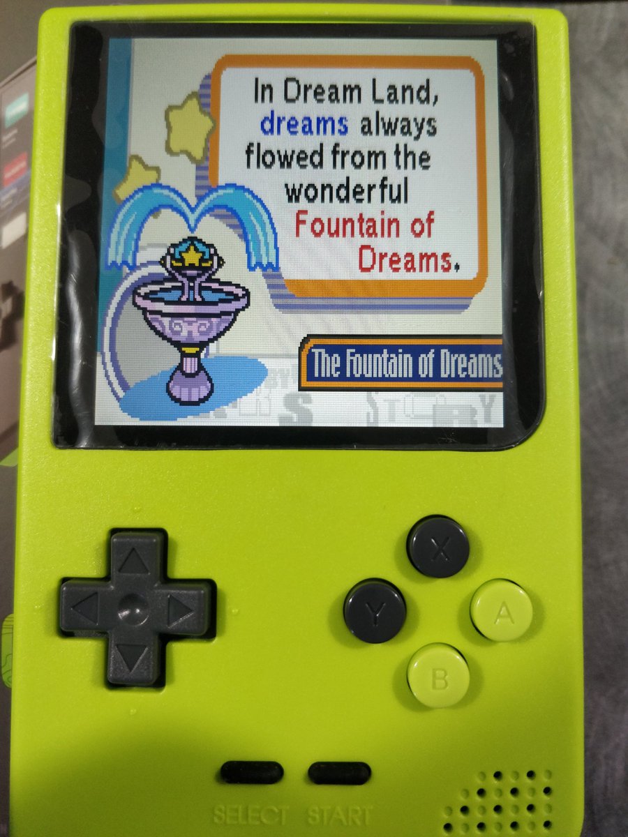 TechToyTinker's tweet image. The retro pixel! Android 7 Gameboy pocket like hand-held.