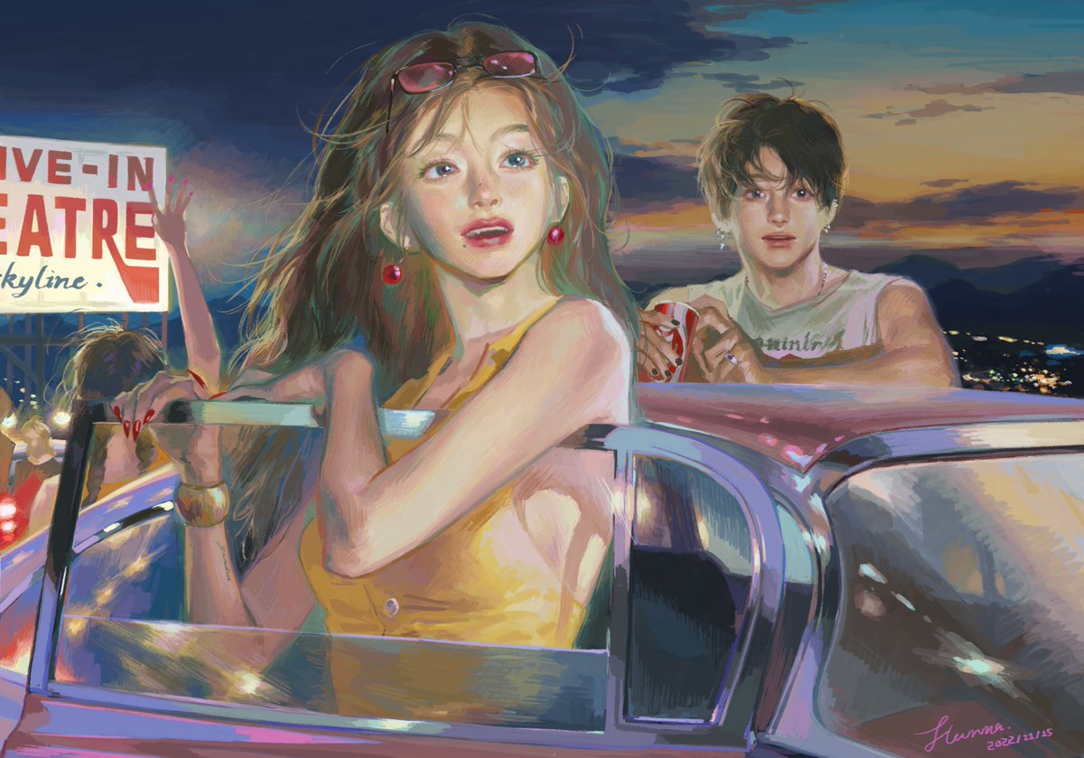 flamma_x's tweet photo. Pink Cadillac, coke on ice, we're off to the drive-in theatre on a Friday night
#originalcharacter https://t.co/ukw0jk9GPK
