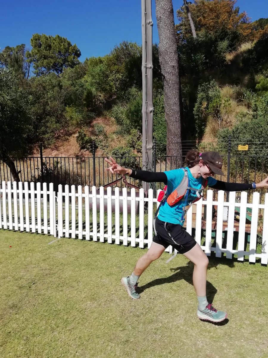kathrynrosie's tweet photo. "Pick something hard and work towards it," I naively said in April. Mission accomplished - scraped in 56 min from cut-off. Now very broken. @UltratrailCT #TM35 https://t.co/mRPhgyZifa