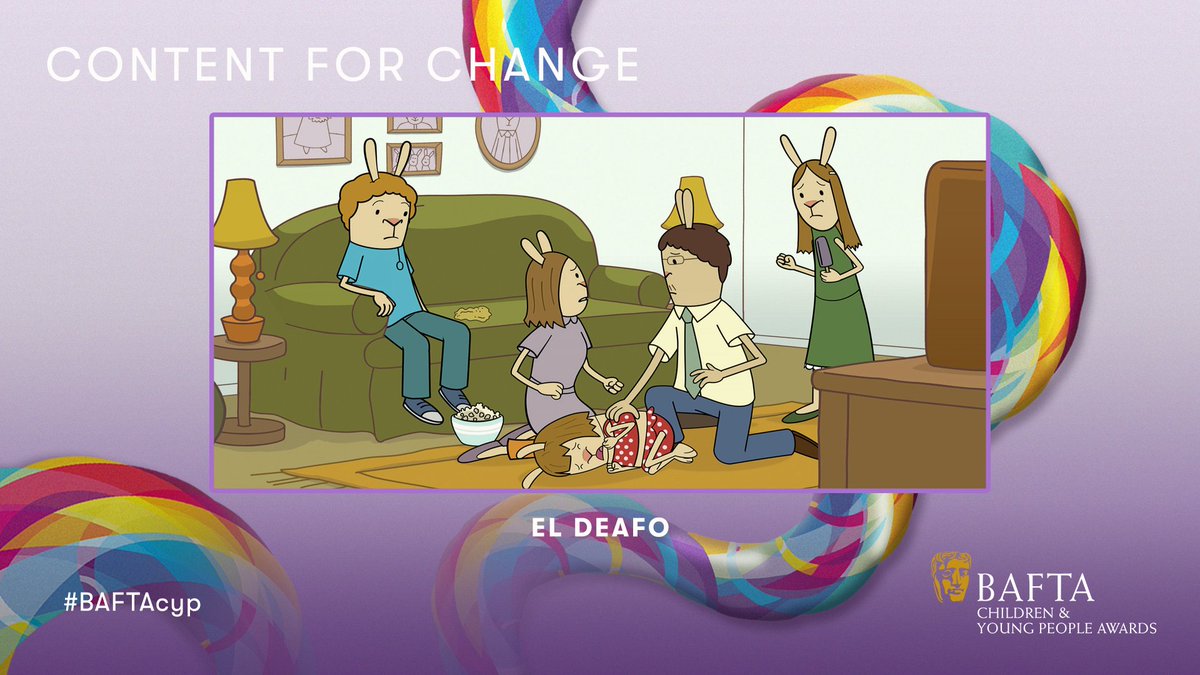 Well done to everyone behind El Deafo for winning Content For Change! #BAFTAcyp