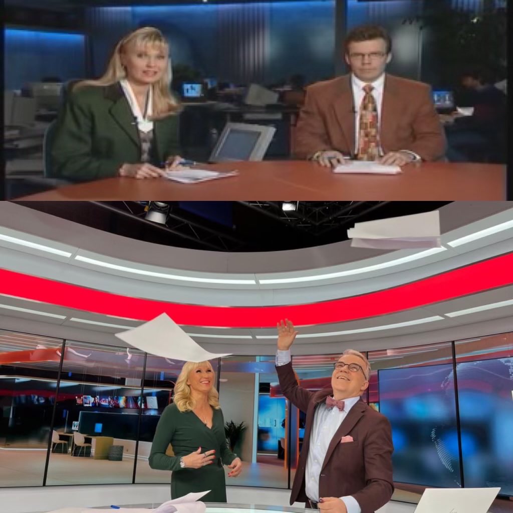 28 vuotta sitten aloitettiin Keken kanssa yhteiset ankkuroinnit Pasilan Pöllölaaksossa ja tänään on viimeinen kerta - mutta onneksi vain täällä. Yhteistyö jatkuu pian Uudessa Pöllölaaksossa Vallilassa. Haikeaa, mutta hienoa!