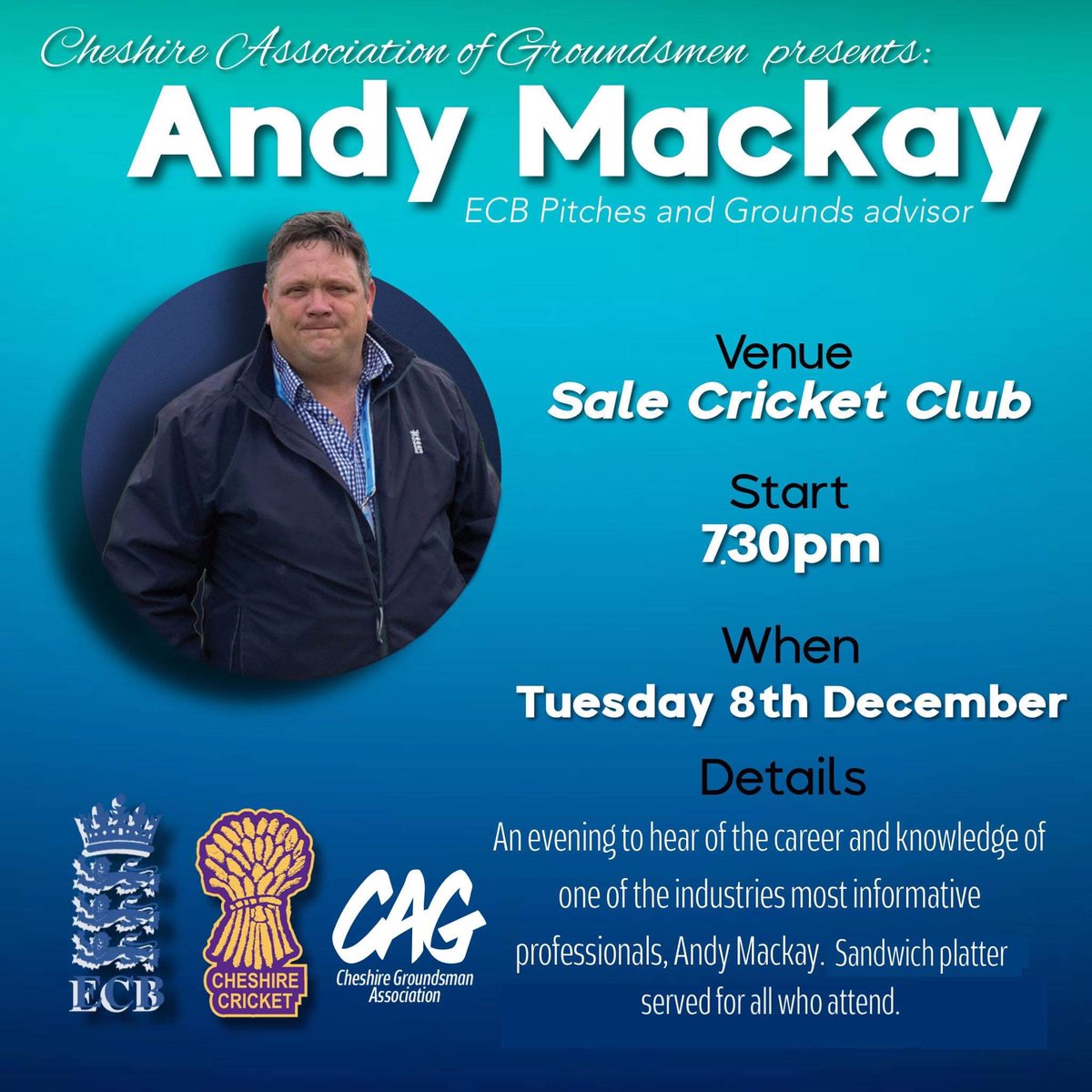 Get down to Sale sports club for a great night @Grassjunkie <a href="/CheshireCB/">Cheshire Cricket Board</a> <a href="/CheshireCB/">Cheshire Cricket Board</a> @thegma_ <a href="/Cheshire_League/">Cheshire Cricket League</a>