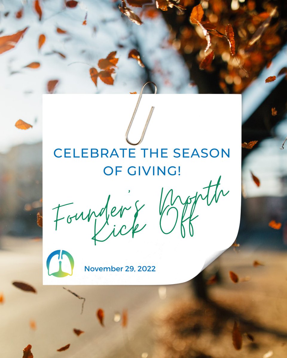 Join BREATHE in the month of December as we celebrate the founding of our organization 105 years  ago!