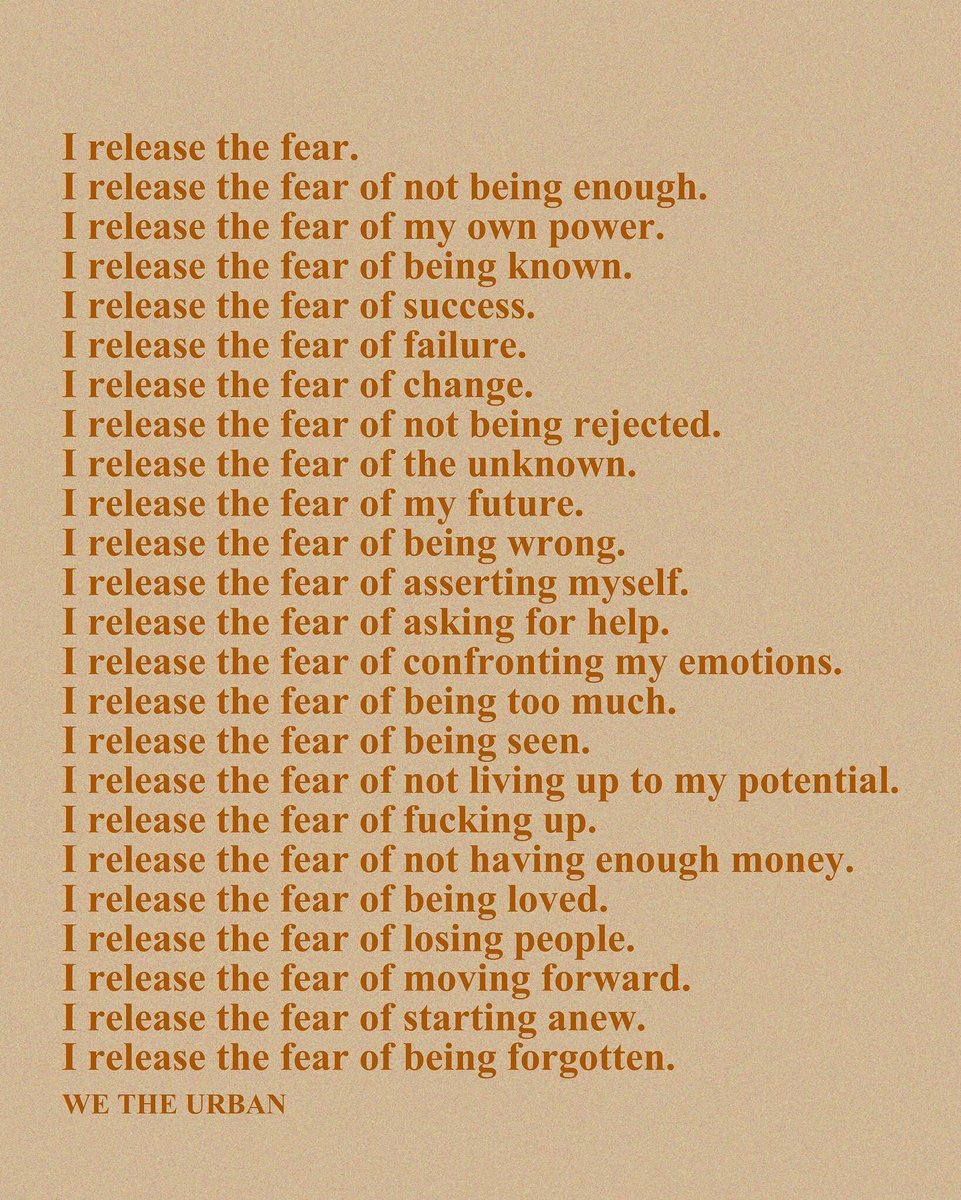 WeTheUrban's tweet photo. you have to release to heal. 🧡 https://t.co/eqykjlgySI